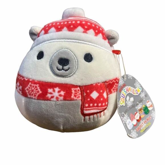 Santa, Candy Cane, and Brooke Squishmallow, 3 Christmas plushies - Picture 10 of 15